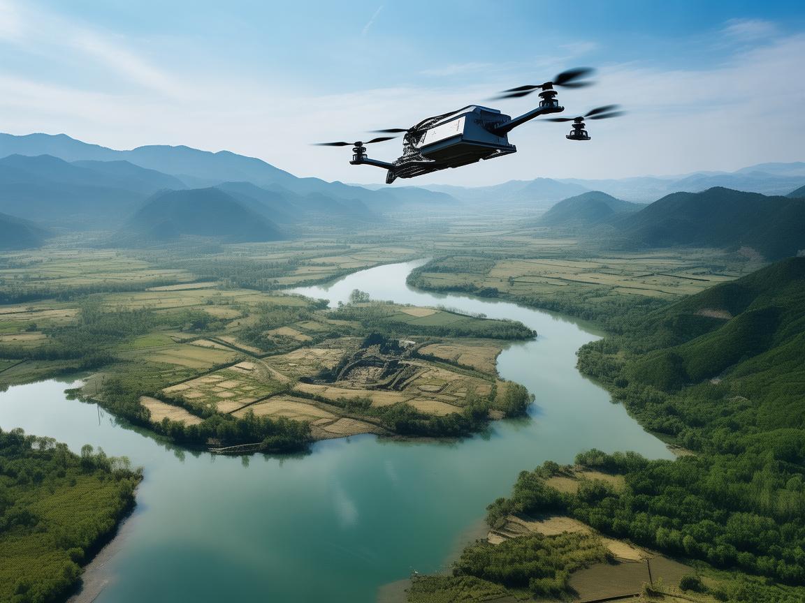 长治，无人机助力灾难应急救援