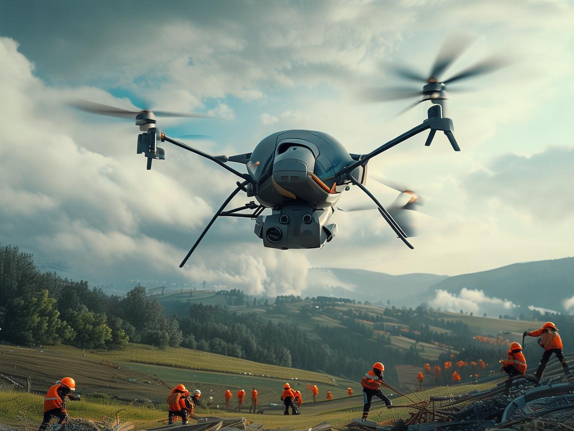 禹州无人机助力灾难应急救援