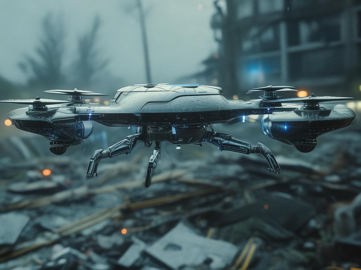 项链式无人机，灾难应急新力量