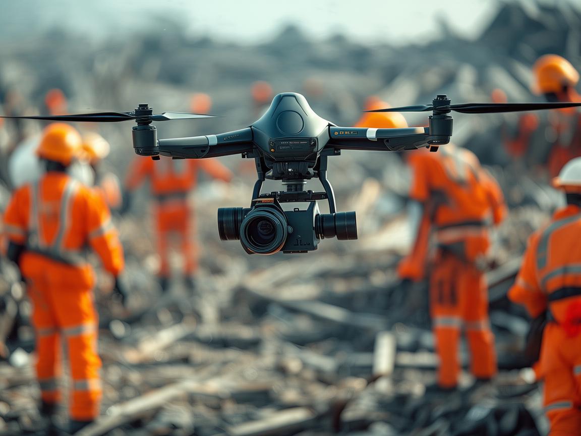 无人机助力灾难应急中的人类生物学救援