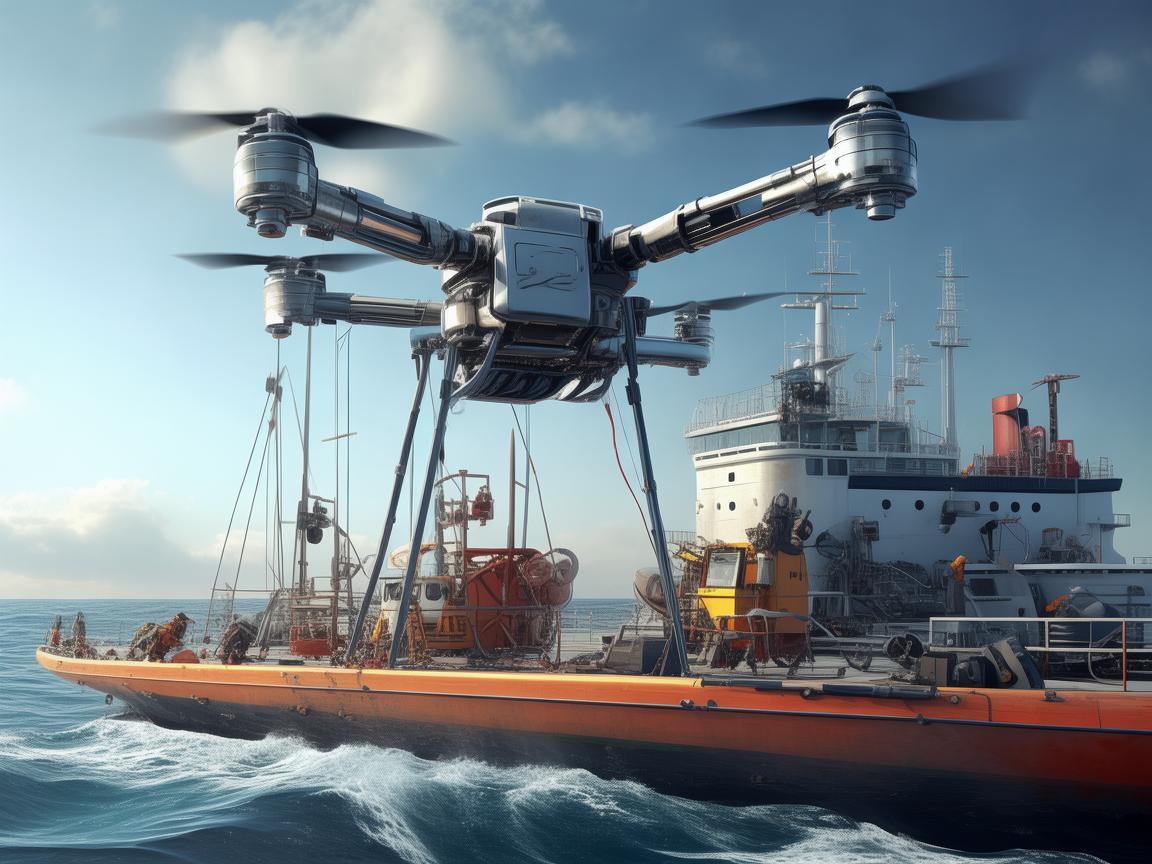 无人机助力船舶工程灾难应急