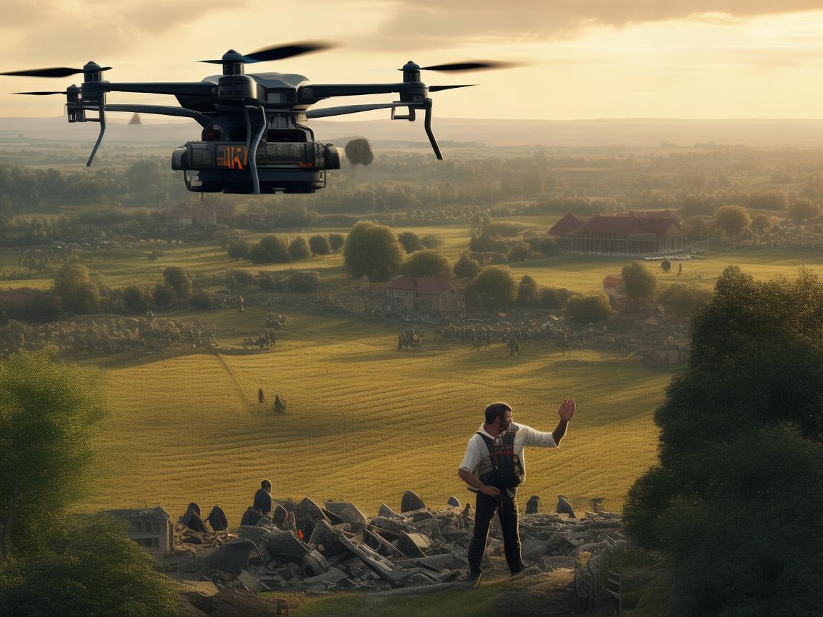 无人机助力,地主在灾难应急中发挥关键作用 无人机助力,地主在灾难应急中发挥关键作用