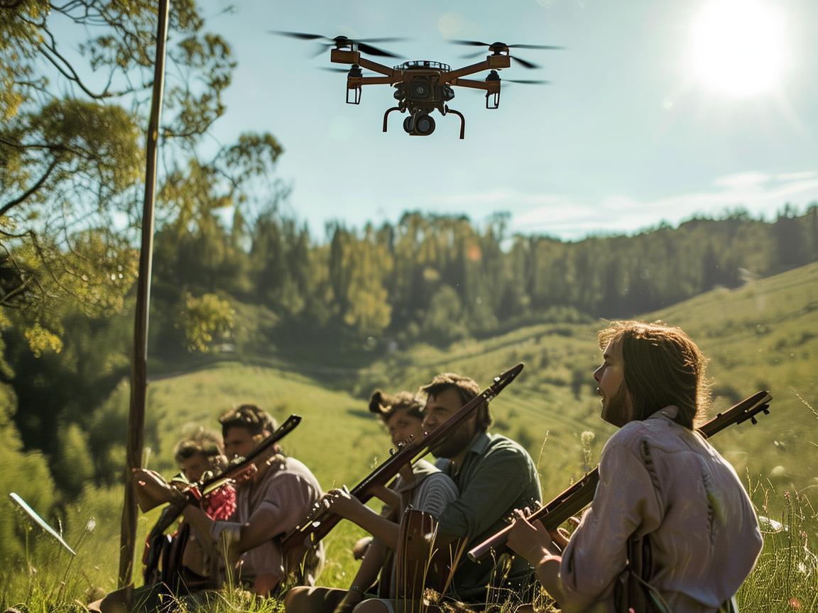 无人机助力音乐家奏响灾难应急乐章