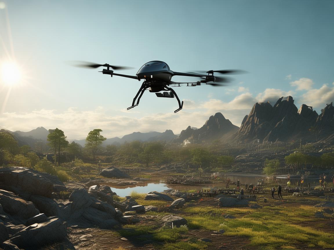 无人机助力百色灾难应急救援 无人机助力百色灾难应急救援